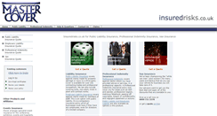 Desktop Screenshot of insuredrisks.co.uk
